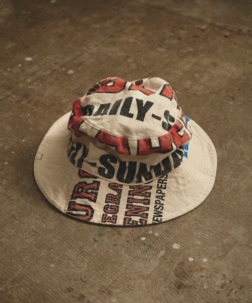 ALL RUNS 帽子 ハット Canvas P/W Bucket Hat メンズ レディース