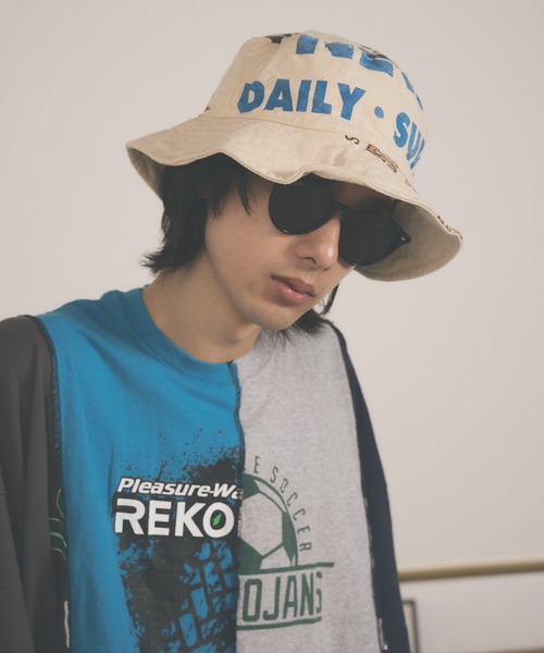 ALL RUNS 帽子 ハット Canvas P/W Bucket Hat メンズ レディース