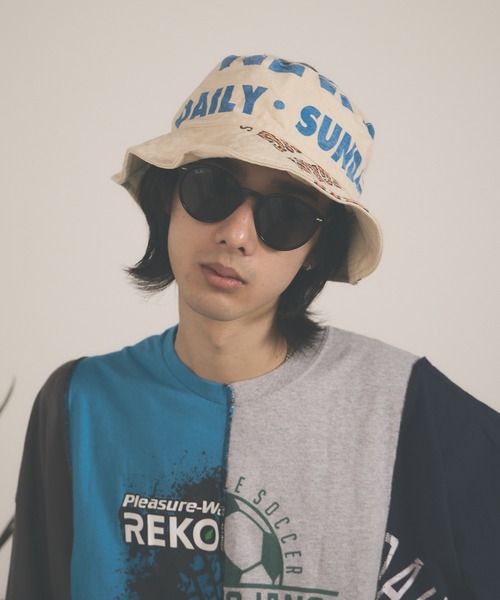 【ANDAR】 All-round bucket hat / 追跡付 Cushees Comfort™ Zipper Bucket Hat (274) w/ Pickleball