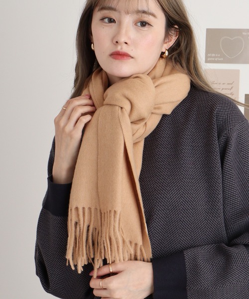 HUMAN MADE ❤️ WOOL STOLE BLACK ストール マフラー HUMAN MADE ❤️ WOOL STOLE BLACK ストール マフラー