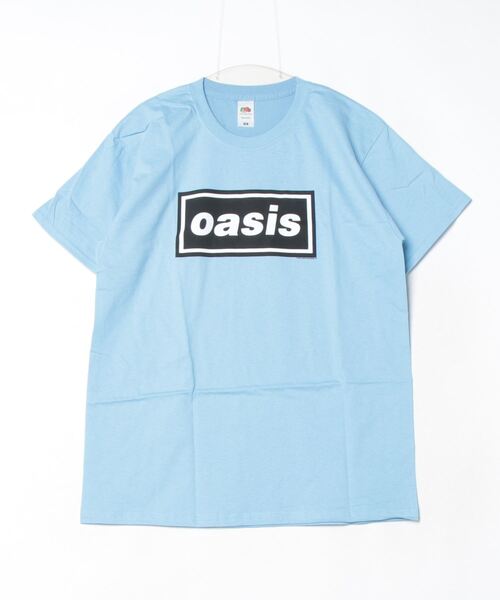 【公式購入品】oasis デッカロゴTシャツ ホワイト Mサイズ OASIS : DECCA LOGO WHITE (ユニセックス 海外輸入バンド