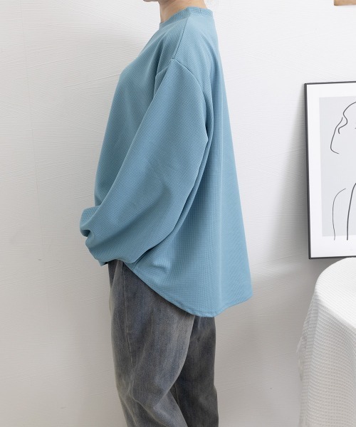 【売切価格】STONE 薄水色　トレーナー　Mサイズ miniministore（ミニミニストア） トレーナー スウェット トレーナー