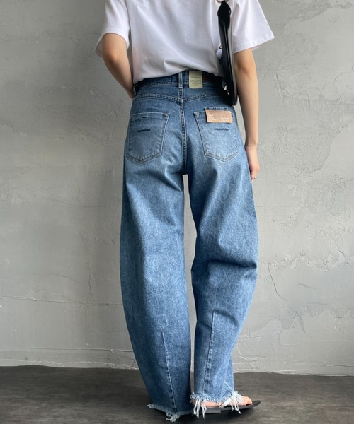 週末セール！　YANUK ヤヌーク LAURA デニム　サイズ24 カーブデニム YANUK 2025春夏新作 ヤヌーク ローラ LAURA カーブテーパード