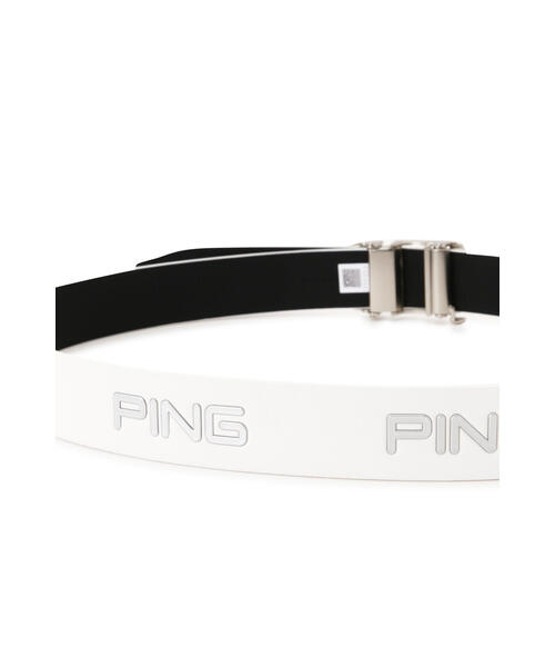 PING ホワイト ベルト ロゴ入り PING ゴルフベルト（色：ホワイト系）｜メンズウエア｜ゴルフ