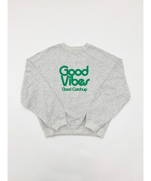 tシャツ 「Catchup」Good Vibes スウェットトップス（大人サイズ） レディース