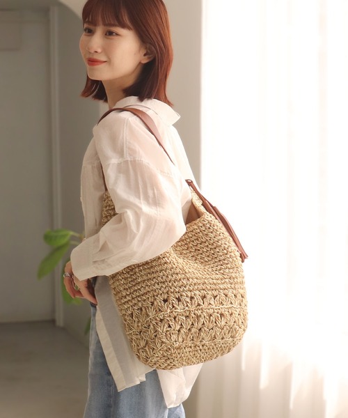 CLOUDY カラフルストラップタッセルのかごバッグ tassel 希少品 f0ceea491feabacbf1fcb1227141d6