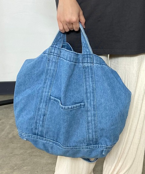 CRB トートバッグ デニムトートバッグ レディース : ZOZOTOWN