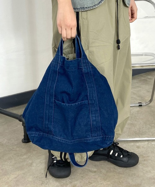 激安アウトレット処分市 | 激安通販のイーサプライ CRB トートバッグ デニムトートバッグ レディース : ZOZOTOWN バッグ