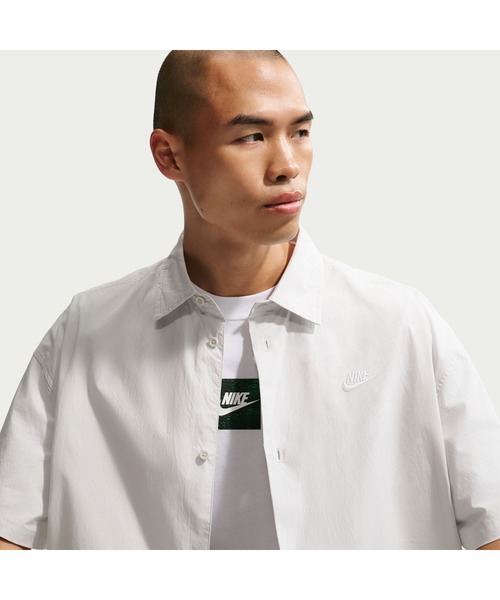 NIKE（ナイキ） シャツ クラブ BTN S/S トップ OS メンズ : ZOZOTOWN