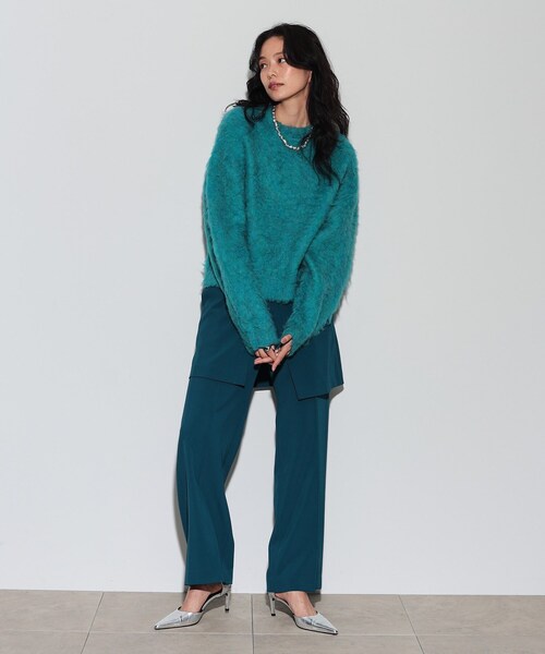 「GALLEST」 長袖ニット 38 イエロー系その他 レディース_画像5