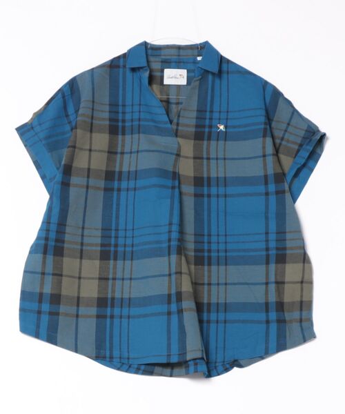 drawer 2019AW マドラスチェックブラウス 新品未使用 マドラスチェックブラウス | LAUTREAMONT（ロートレアモン