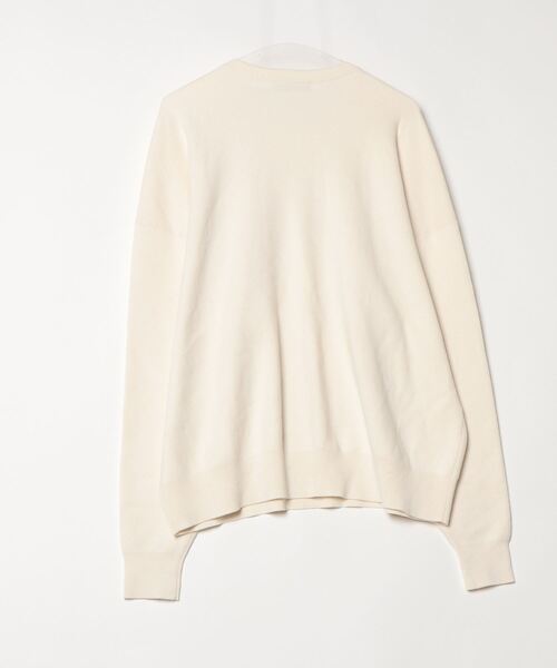 「CABaN」 長袖ニット L ライトベージュ メンズ