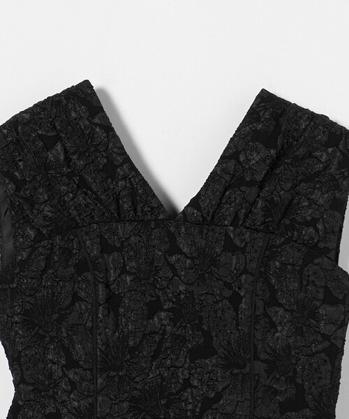 UNITED ARROWS ワンピース Vネック ジャガード : ZOZOTOWN Yahoo