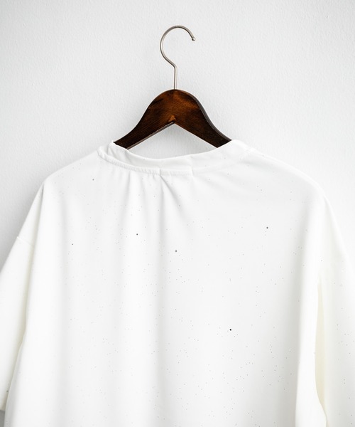 H1337◾️ミルク　ストロベリー　半袖Tシャツ ベースボール モジャ サガラ刺繍 半袖Tシャツ（Tシャツ
