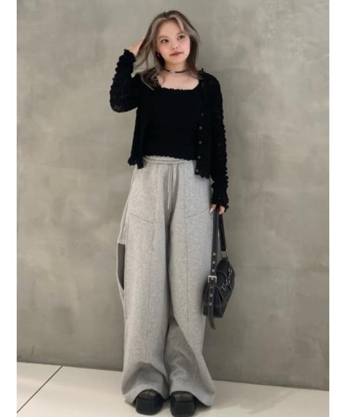 カーディガン POINT SHEER KNIT CD レディース OMMO ONLINE STORE / POINT SHEER KNIT CD