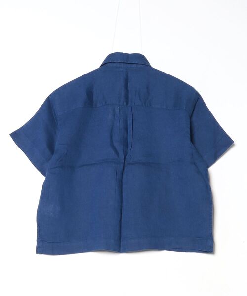 POLO RALPH LAUREN ブラウス シャツ リネン ショートスリーブ
