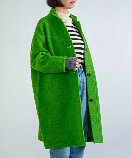 [ FABRIQUE en Planete terre ] ウールコート FABRIQUE en Planete terre（ファブリケアンプラネテール） コート