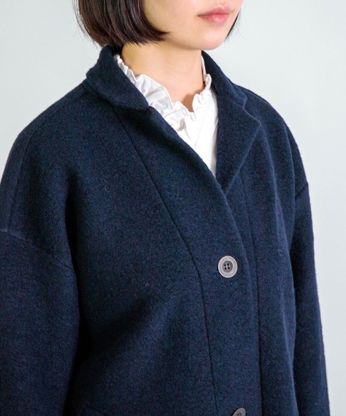 [ FABRIQUE en Planete terre ] ウールコート FABRIQUE en Planete terre（ファブリケアンプラネテール） コート