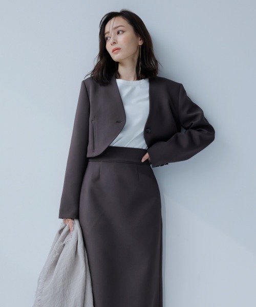 「anuans」 半袖Tシャツ SMALL ベージュ レディース