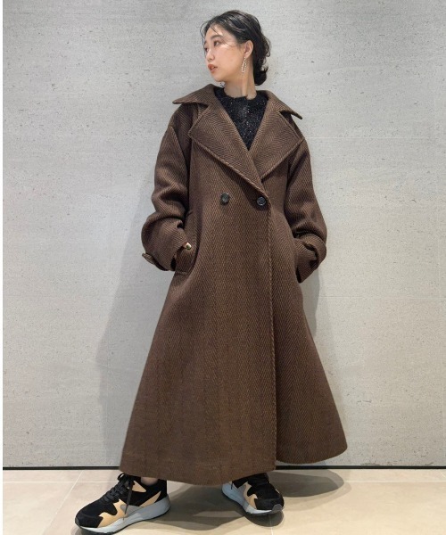 emmi コート emmi コート 1 ブラウン レディース : ZOZOTOWN Yahoo!店 - 通販