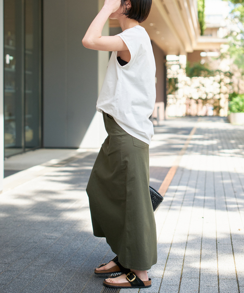 Spick and Span スピックアンドスパン ロゴフレンチTシャツ Spick＆Span tシャツ ロゴフレンチTシャツ2 レディース