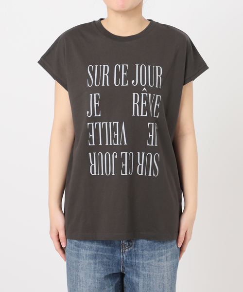 Spick and Span スピックアンドスパン ロゴフレンチTシャツ Spick & Span（スピックアンドスパン）の「ロゴフレンチT（T