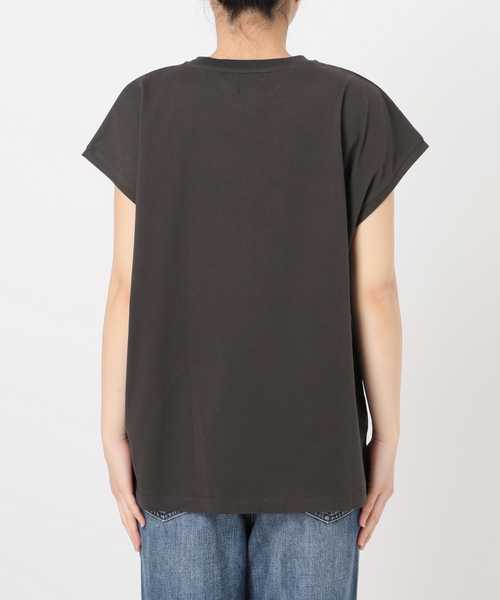 Spick＆Span tシャツ 「追加」ロゴフレンチ Tシャツ1 レディース