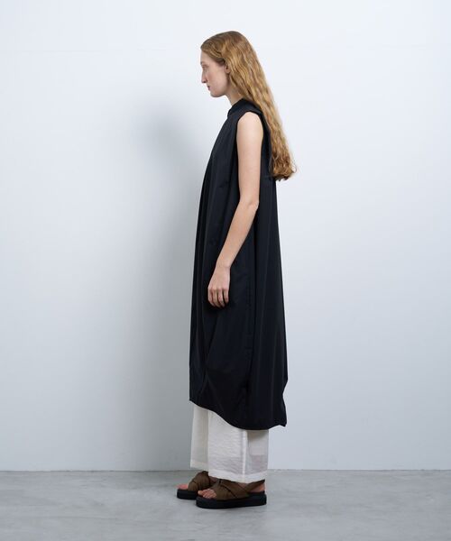 LANVIN en Bleu ワンピース ソフトタイプライターコクーン