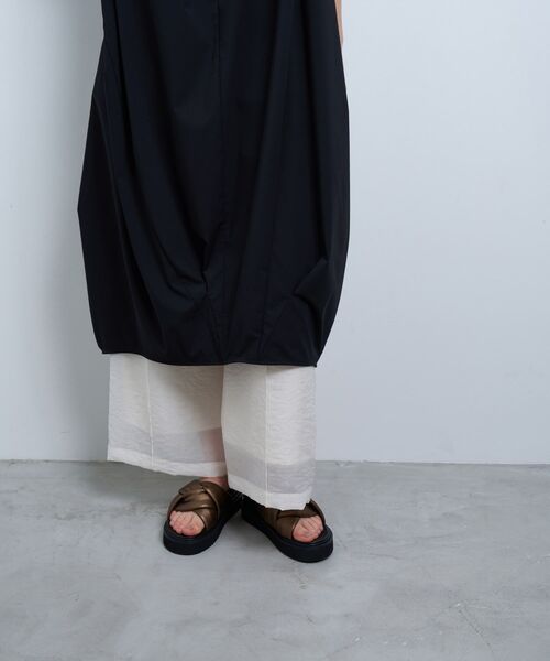 LANVIN en Bleu ワンピース ソフトタイプライターコクーン