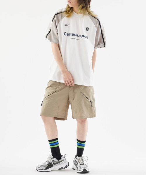 Theater code パンツ Zip pocket half pants/ジップポケットハーフ