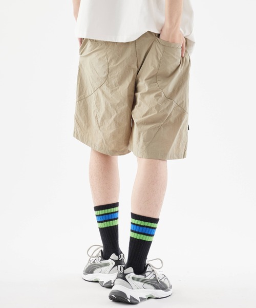 Theater code パンツ Zip pocket half pants/ジップポケットハーフ