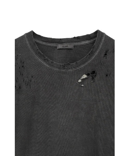 CLANE tシャツ CLANE/クラネ/CRUSH DESIGN OVER TEE レディース