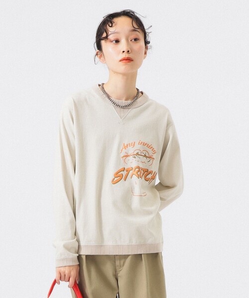 tシャツ 「別注」Jackman / ロゴ ロングスリーブ 25FW レディース