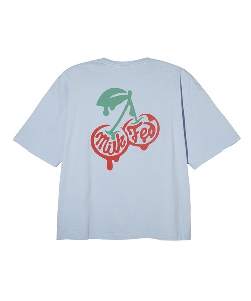 「MILKFED.」 半袖Tシャツ M ライトブルー レディース