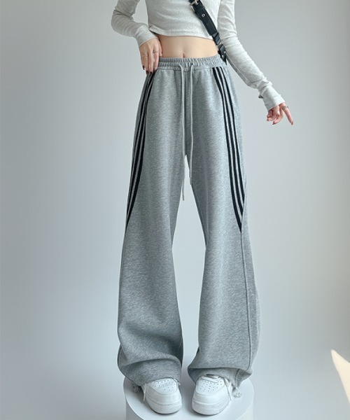mushwear スウェットパンツ ジャージ フレアトラックスウェット