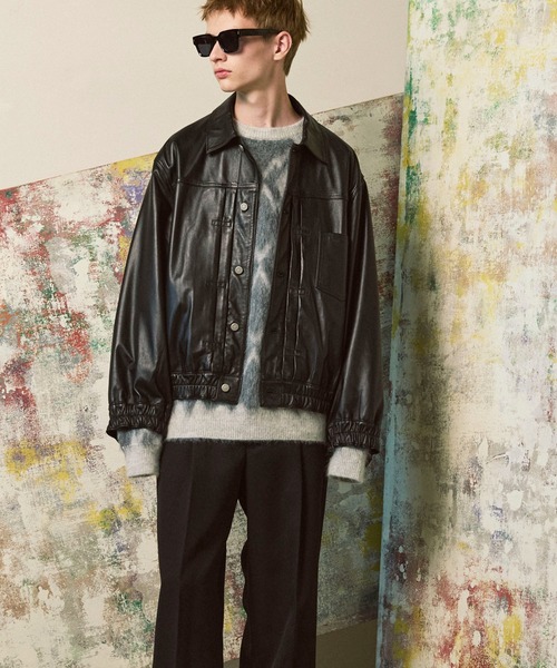 【MAISONSPECIAL】ブルゾン MAISON SPECIAL ブルゾン アウター Oxford Fabric Blouson