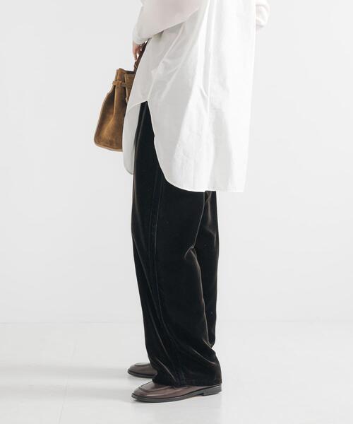 URBAN RESEARCH（アーバンリサーチ） パンツ サイドラインベロア