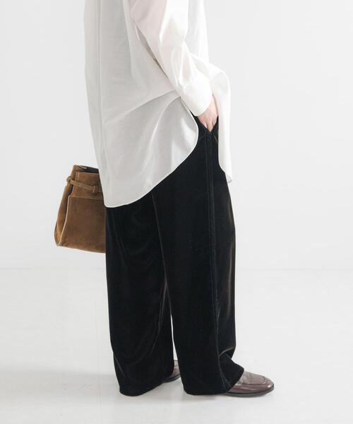 URBAN RESEARCH（アーバンリサーチ） パンツ サイドラインベロア