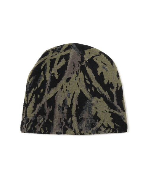 BEAMS HEART（ビームス ハート） ニット帽 ニットキャップ カモ柄