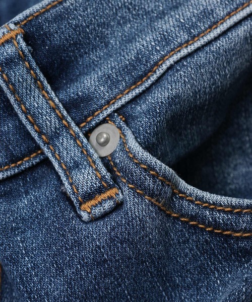 ジーンズ STANDARD SLIM JEANS ”UW”：DUFFER定番 ユーズドウォッシ スキニーデニム スリムジーンズ メンズ