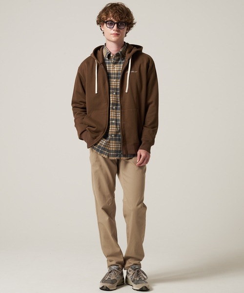 アーカイブ　STONE  ブラウン チノパン Eddie Bauer（エディーバウアー） チノパン ボイジャー フレックス