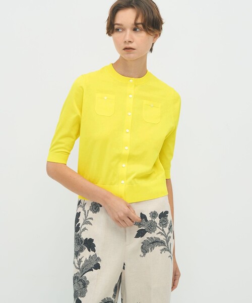 CABaN（キャバン） ニットカーディガン S ライトブルー レディース