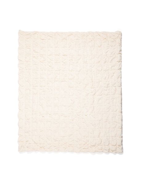 WARMY スクエアキルト 掛け布団カバー ・敷パット シングル アイボリー