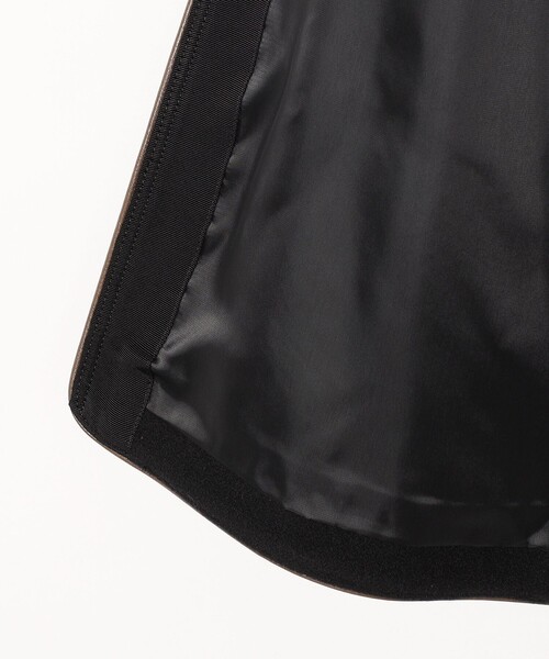 「SHIPS any」 ノーカラーコート 38 ブラック レディース_画像9