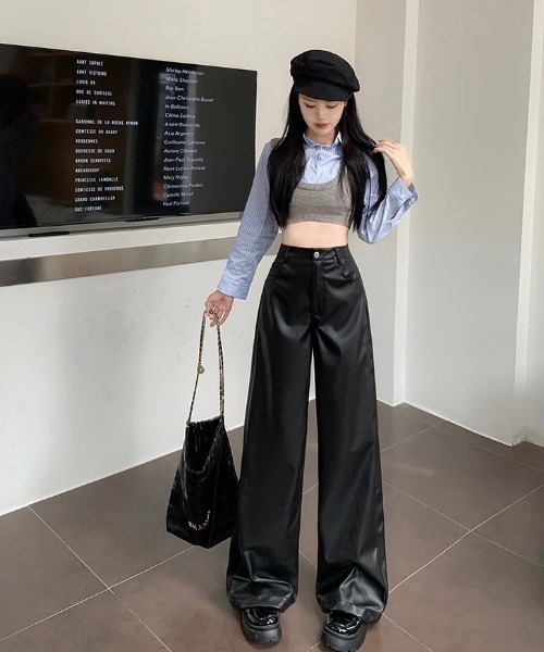 「SHEENA」 パンツ M ブラック レディース_画像7