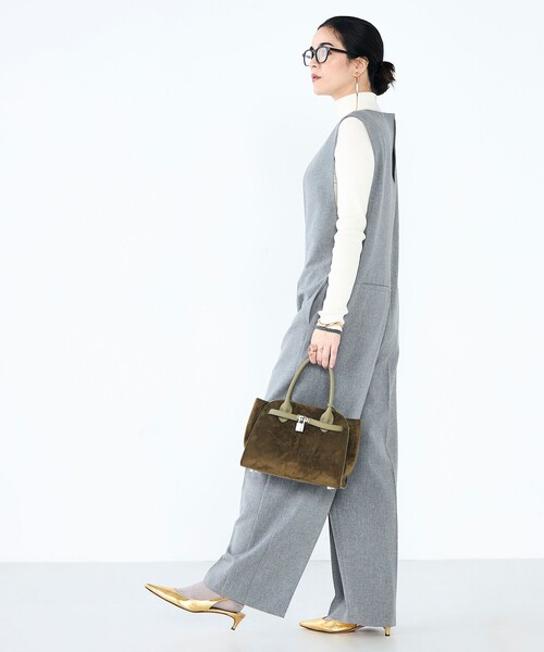 NOLLEY'S（ノーリーズ） オールインワン ウォッシャブルVネック