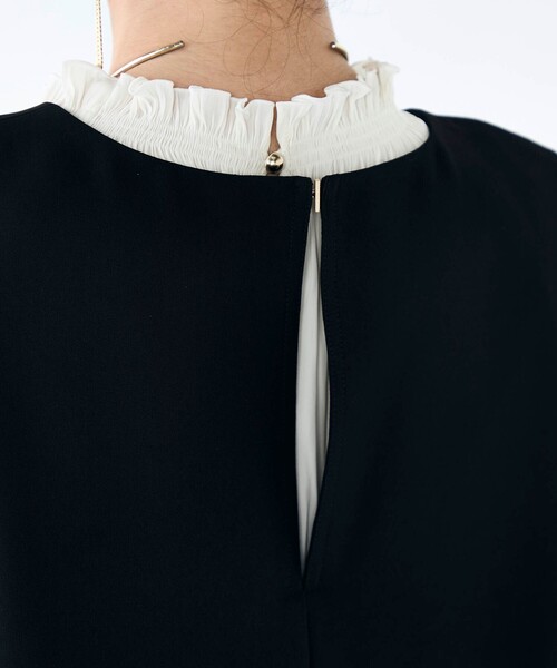 NOLLEY'S（ノーリーズ） オールインワン ウォッシャブルVネック