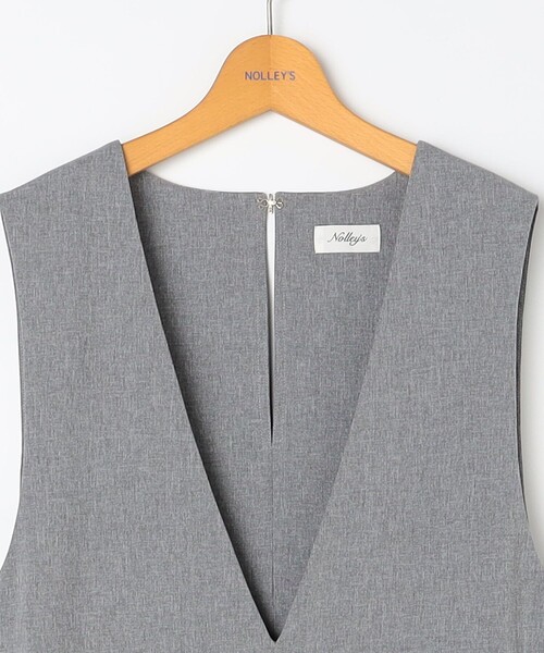 NOLLEY'S（ノーリーズ） オールインワン ウォッシャブルVネック