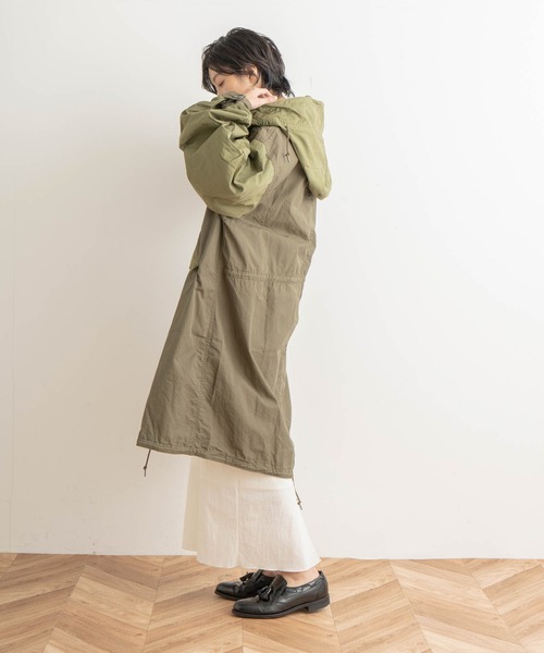 「kha:ki」 コート 3 カーキ レディース_画像3