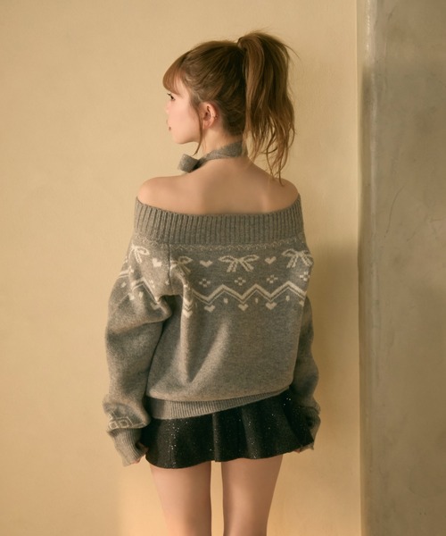 TITTY＆CO.（ティティーアンドコー） ニット セーター ノルディック柄